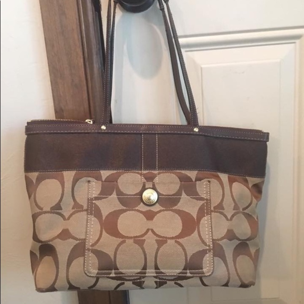 Brown Coach Bag